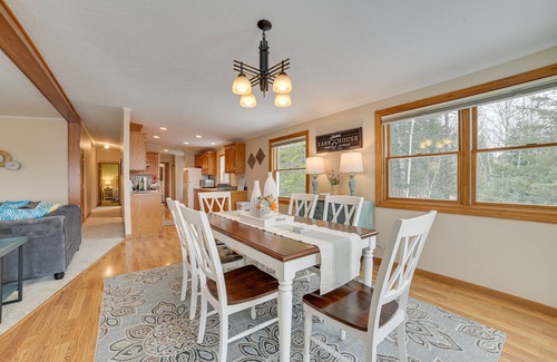 Cheboygan House | Cheboygan Getaway w/Fire Pit & Lake Access!