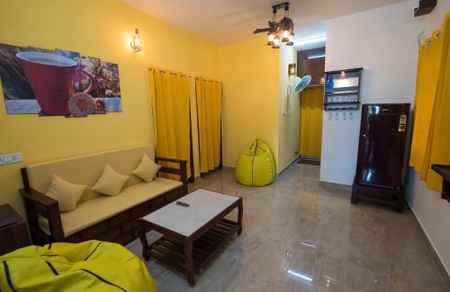 Kalapet Apartment | Cheerful 2-bedroom near Auro Beach