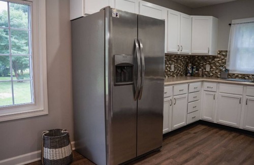 Wayne Apartment | Cheerful 2 bedroom home with indoor fireplace!