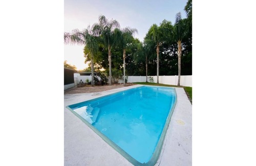 Brandon House | Cheerful 3-bedroom home with pool and office