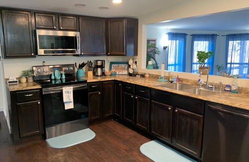 Nortonville House | Cheerful 3 Bedroom home on a semi-private lake