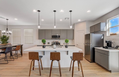 North Las Vegas House | Cheerful 4 Bedroom Home w/Indoor Fireplace