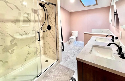 Cresco House | Cheerful 4 bedroom home with Hot-tub and Fireplace