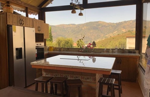 Paute House | Cheerful rustic house, gorgeously mountain landscaping