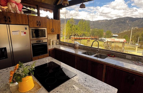 Paute House | Cheerful rustic house, gorgeously mountain landscaping