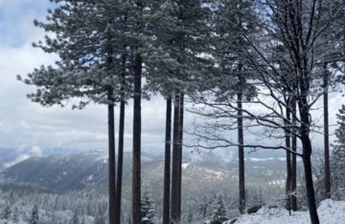 Mi-Wuk Village Cabin | Cheery cabin with AMAZING sunset views located near dining in Twain Harte, CA