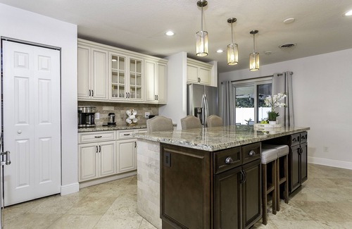 Garden Isles House | Chef's Kitchen Villa in Pompano Beach. Heated Pool and 3D tour available