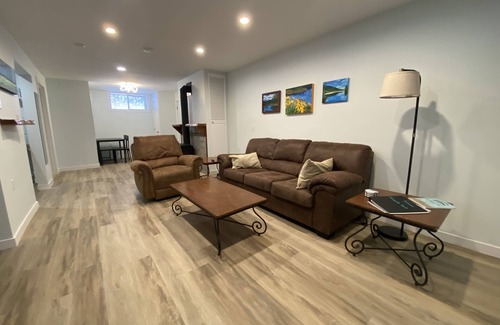 Cherryville Apartment | Cherryville BnB A Cozy One Bedroom Basement Suite Nestled in the Mountains.