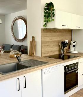 Saint-Amand-les-Eaux Apartment | Chez Clément et Mathilde - Rdc Hyper centre tout équipé - avec extérieur