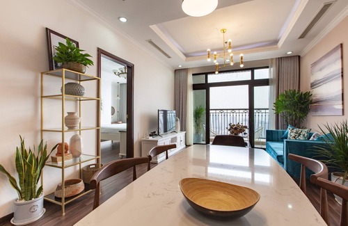 Thanh Xuan Apartment | Chi's house#Vinhomes Royal city#2bedroom#indoor and outdoor pools