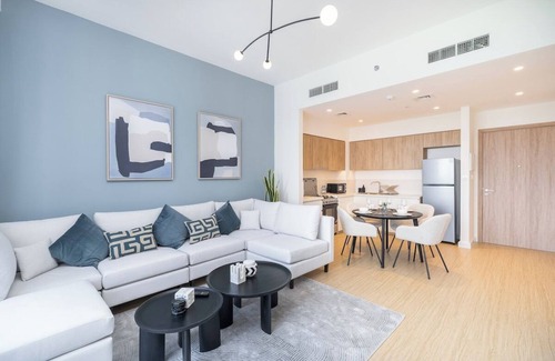 Dubai Apartment | Chic 1-Bed for 4 in Prime Dubai Hills Location!