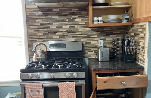 West Town Apartment | Chic 2-bedroom apartment with WiFi, AC in delightful Logan Square Chicago