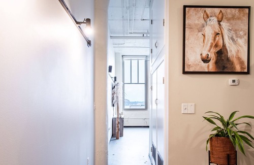 West Main Historic District Condo | Chic 2BR Open Loft with Amazing View (centrally located in downtown Louisville)