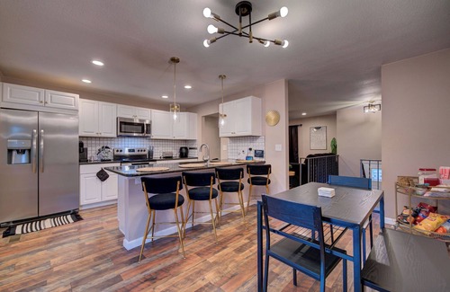 Southeast Colorado Springs House | Chic 4BR Home w/Game Room & Cinema - City Close!