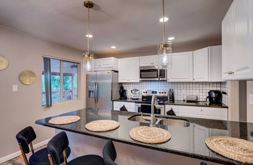 Southeast Colorado Springs House | Chic 4BR Home w/Game Room & Cinema - City Close!