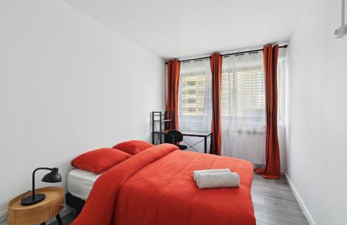 Colombes Apartment | Chic and spacious apart with parking