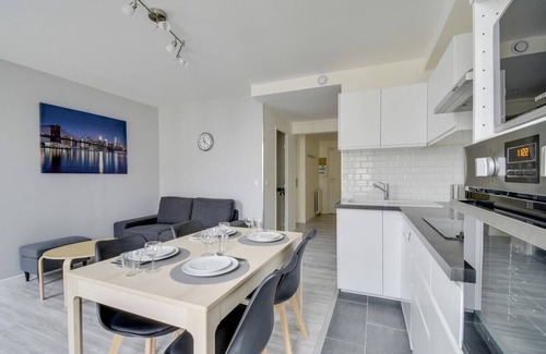 Cergy Apartment | Chic and Spacious Apart With Parking