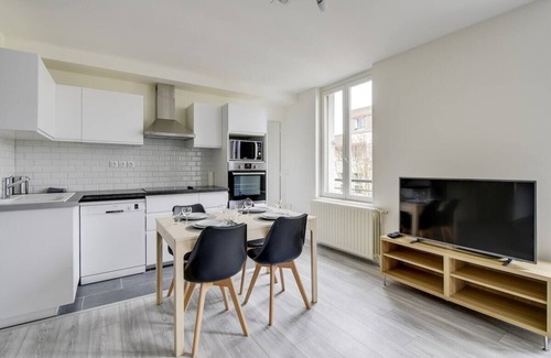 Cergy Apartment | Chic and Spacious Apart With Parking
