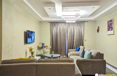 Douala Apartment | Chic apart with parking near the airport