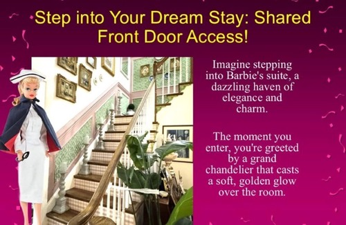 Charlotte House | Chic Barbie Dream Suite for Female Traveling Nurses! Charlotte, NC