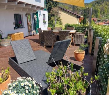 Niedermirsberg Apartment | Chic Blick Die Ferienwohnung