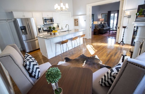 Historic Downtown Savannah House | Chic Bohemian Two-Story Home w/Courtyard & Parking by Lucky Savannah