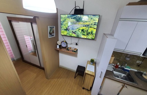 Ususan Condo | Chic building with 1 family bedroom and WiFi in Taguig.