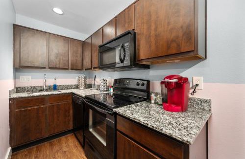 Braeswood Place Apartment | Chic & Cozy 1BR Apt with Free Parking & King Bed