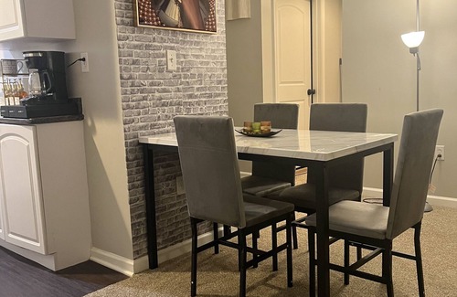 Cherry Hill Apartment | Chic Cozy Condo by Mall W/Queen Bed, Coffee Bar, Game Room & More