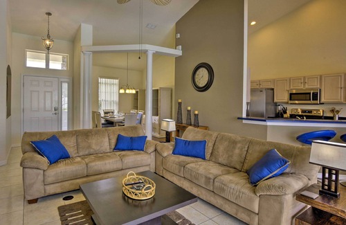 West Haven House | Chic Davenport Home w/Pool, Hot Tub & Game Room!