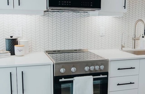 Kitchener Apartment | Chic Downtown Condo Retreat