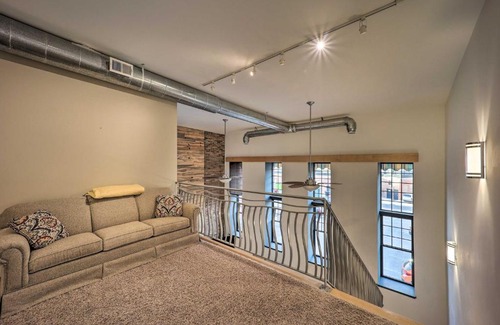Sullivan County Apartment | Chic Downtown Escape, 8 Miles to Motor Speedway!