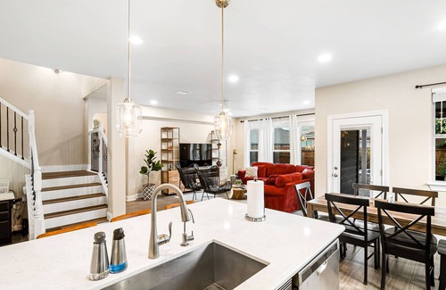 West San Antonio House | Chic Family Home with Heatable Pool - Close to SeaWorld & Lackland AFB!