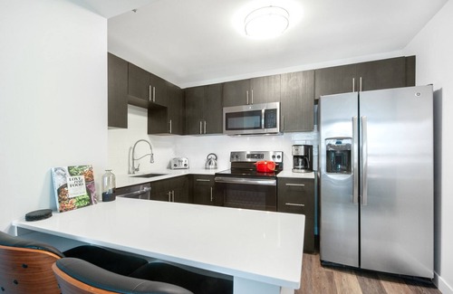 Rush and Division Apartment | Chic Gold Coast Convertible w/Lounge near Oak Street by Blueground