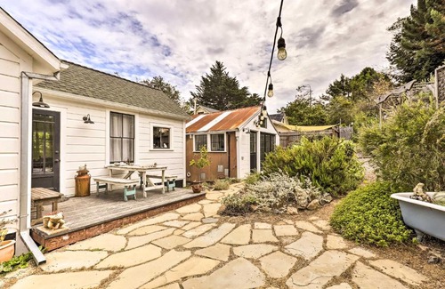 Tomales House | Chic Historic Retreat about 5 Mi to Tomales Bay!