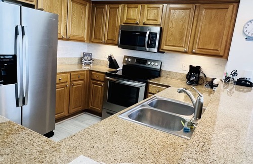 Florida Central Atlantic Coast Condo | Chic Lakefront Resort just short drive to Disney!