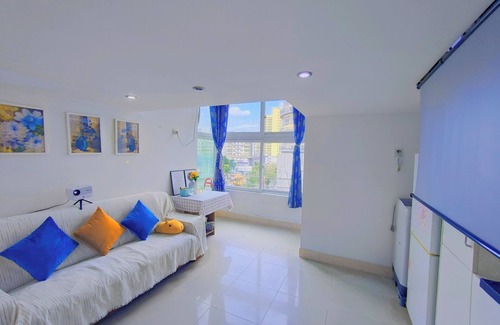 Nanshan Apartment | Chic Loft 1-bedroom apartment in brilliant Shenzhen Nanshan with WiFi, AC