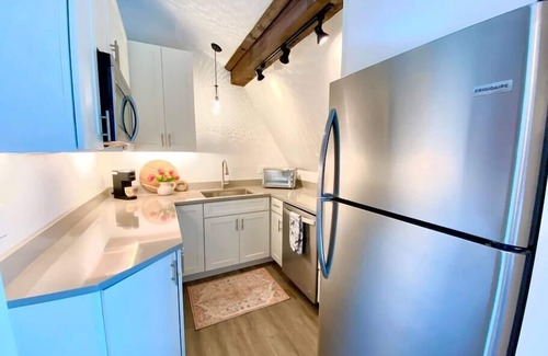 Portsmouth Apartment | Chic Loft-Style Condo in Downtown Portsmouth
