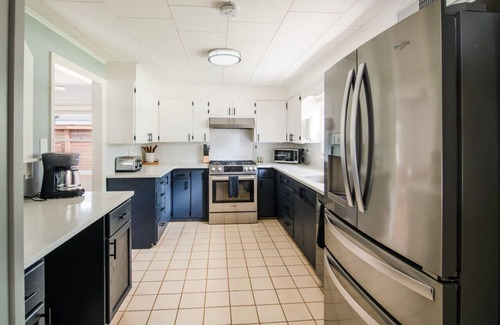 Traverse City House | Chic Modern Home: Private Yard & Hot Tub!