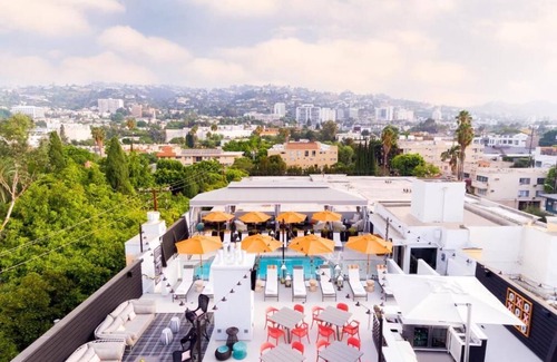 Tri-West Apartment | Chic Oasis in West Hollywood's Heart! 3 Units w/Balconies! Pool & Tennis Court!