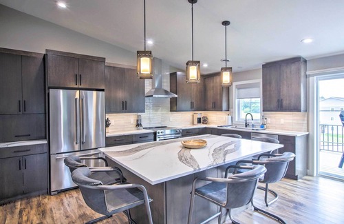 Plymouth House | Chic Plymouth Townhome < 1 Mi to Road America
