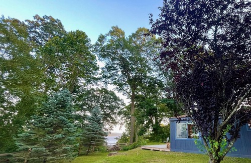 Port Ewen Cabin | Chic, Private Cabin with Stunning Hudson River Views