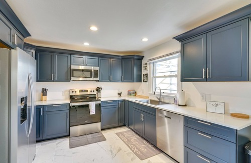 Aberdeen House | Chic Pueblo Vacation Rental Home Near Fairgrounds!