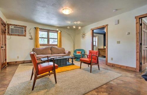 Bynum Apartment | Chic Retro Retreat in Choteau Walk to Dtwn!