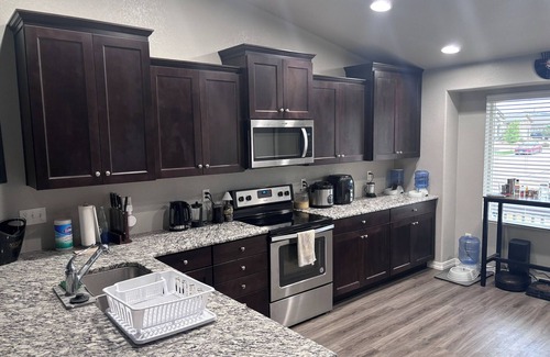 Colorado Springs House | Chic & Spacious Basement Retreat with Shared Luxury Amenities