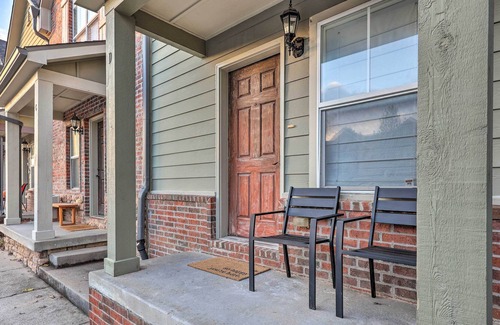 Johnson House | Chic Springdale Townhome Near Dining & Sports