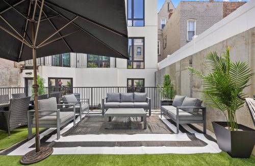 West Bronx Apartment | Chic Suite, Spacious Backyard BBQ & Game Setup