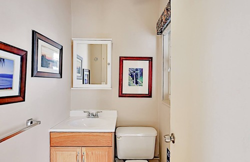 Harbor Beach House | Chic tropical retreat w/ private outdoor pool - walk to beach & dining