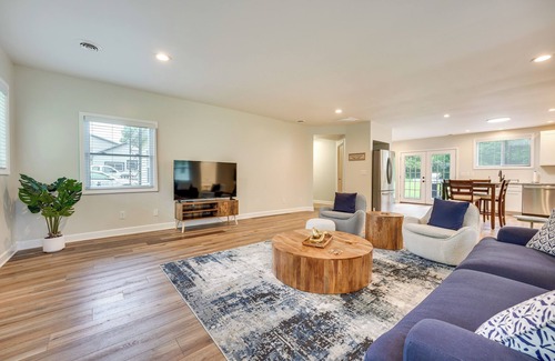 Paw Paw Lake House | Chic Watervliet Digs - Walk to Paw Paw Lake!