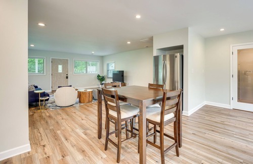 Paw Paw Lake House | Chic Watervliet Digs - Walk to Paw Paw Lake!